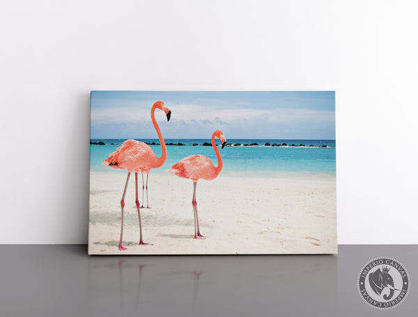 Cuadro Decorativo D043 - Flamingos