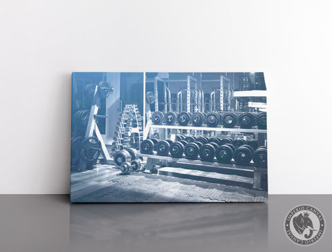 Cuadro Decorativo Deportes E066 - Iron Gym