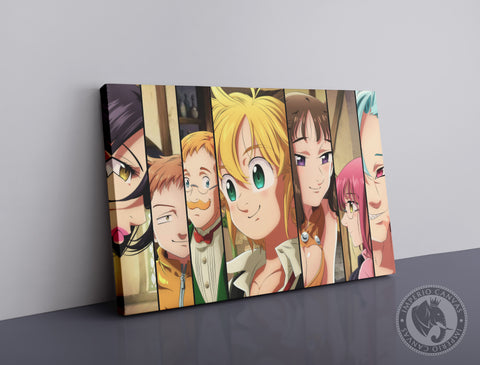 Cuadro Decorativo Anime G026 - Los Siete Pecados Capitales