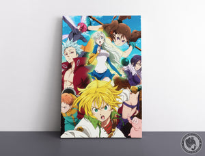 Cuadro Decorativo Anime G050 - Los Siete Pecados Capitales