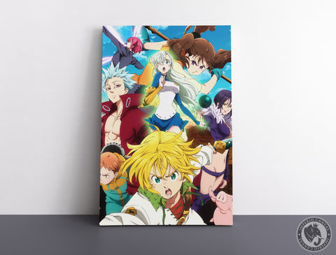 Cuadro Decorativo Anime G050 - Los Siete Pecados Capitales