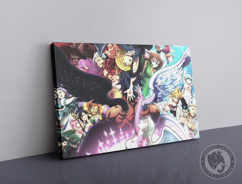 Cuadro Decorativo Anime G057 - Los Siete Pecados Capitales