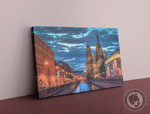 Cuadro Decorativo Monumentos M027 - Canal de San Petesburgo