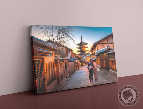 Cuadro Decorativo Monumentos M034 - Barrio Tradicional Japones