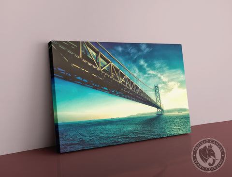 Cuadro Decorativo Monumentos M041 - Gran Puente Akashi Japon