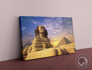 Cuadro Decorativo Monumentos M047 - La Gran Esfinge de Giza