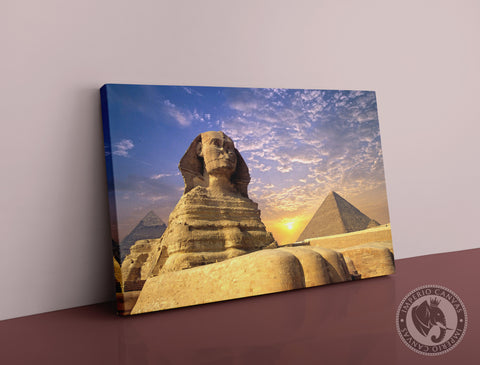 Cuadro Decorativo Monumentos M047 - La Gran Esfinge de Giza