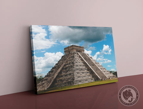 Cuadro Decorativo Monumentos M052 - Pirámide Maya