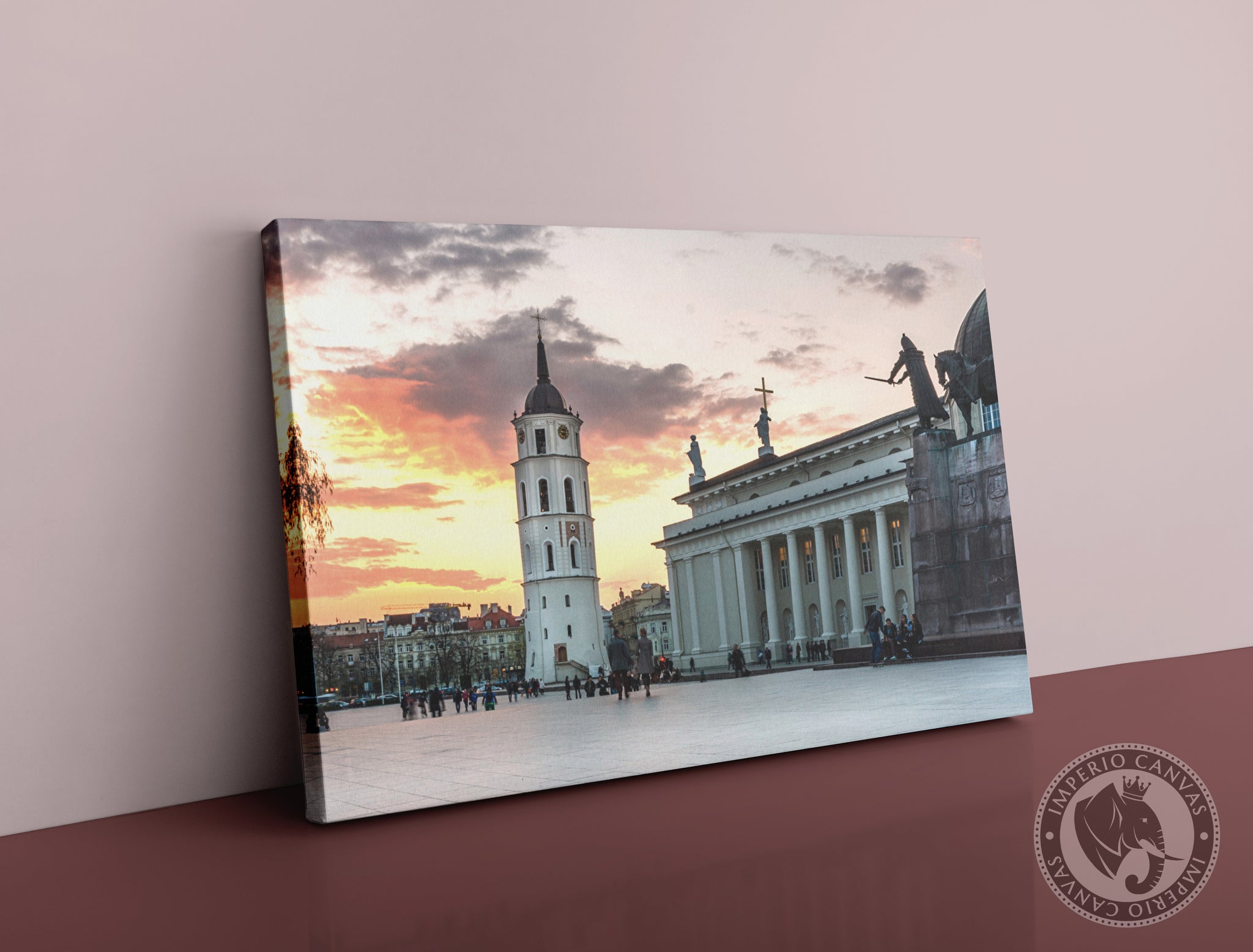 Cuadro Decorativo Monumentos M062 - Catedral de Vilna Lituania