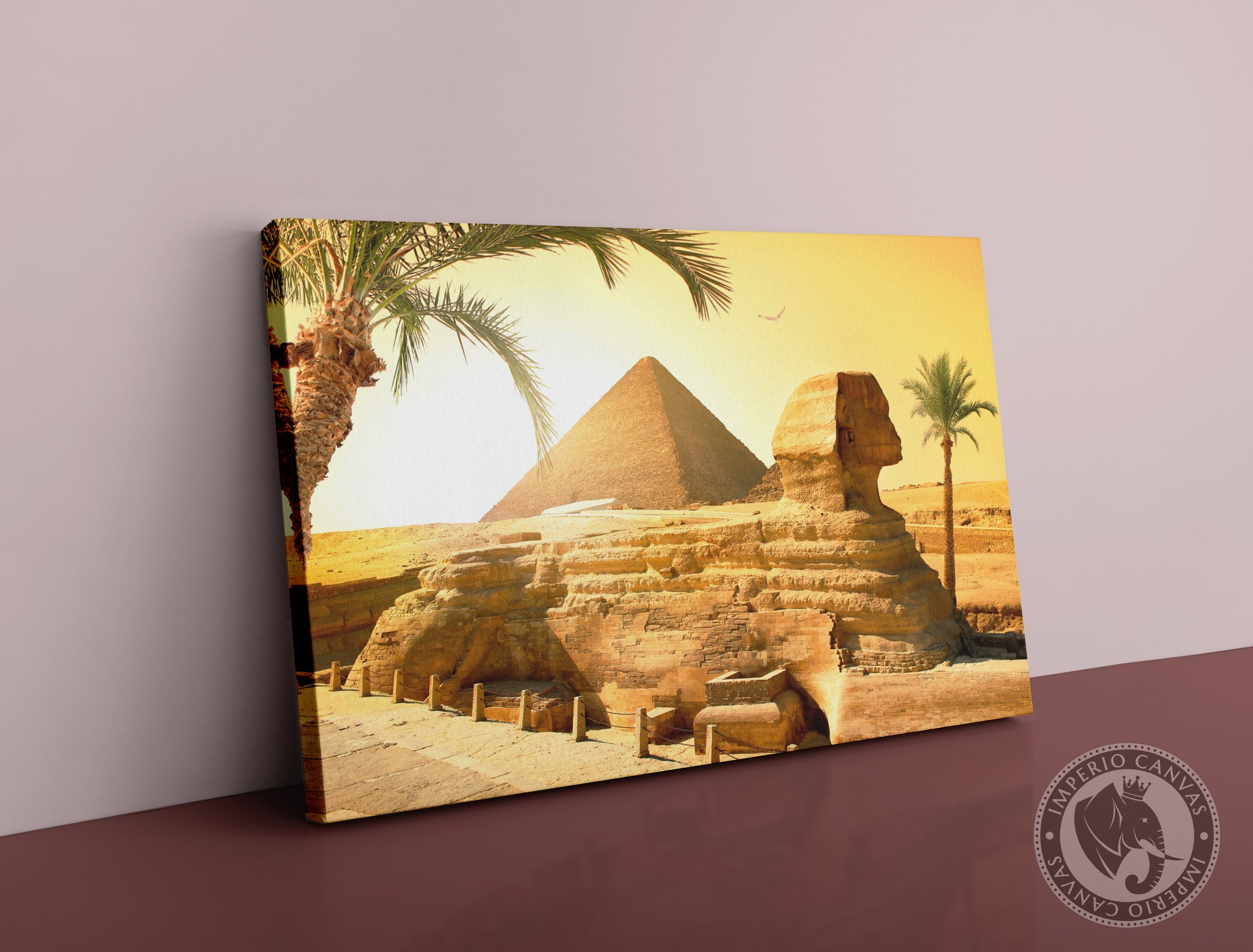 Cuadro Decorativo Monumentos M067 - La Gran  Esfinge de Egipto