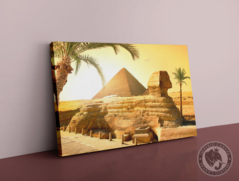 Cuadro Decorativo Monumentos M067 - La Gran  Esfinge de Egipto