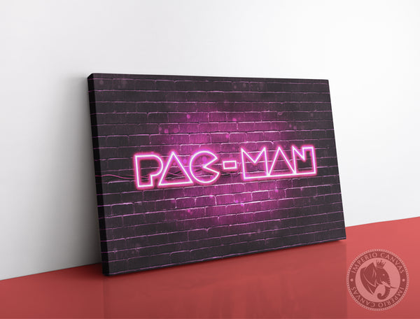 Cuadro Decorativo Gamer X082 - Pacman Retro