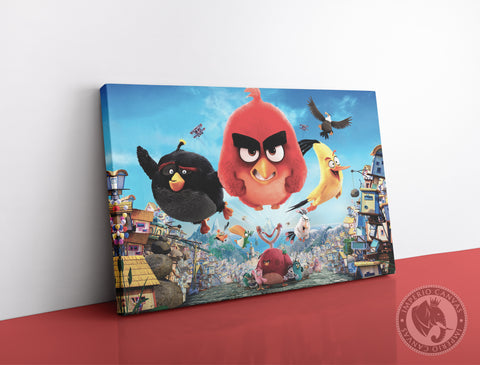 Cuadro Decorativo Gamer X098 - Angry Birds