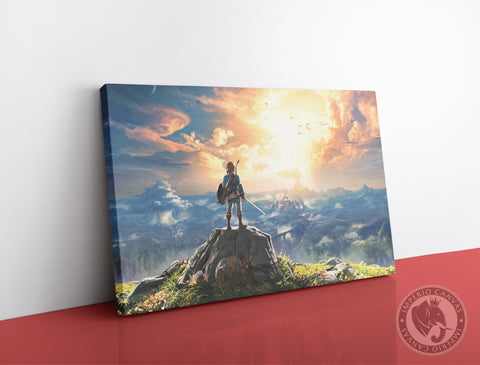 Cuadro Decorativo Gamer X100 - The Legend of Zelda